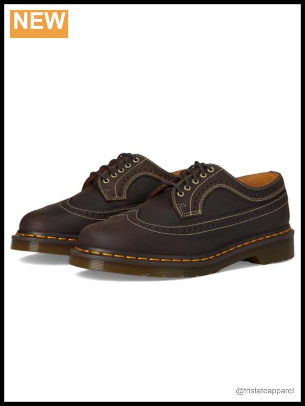 Dr. Martens 3989 Ys Leather Oxford Shoes Goodyear Welted Casual